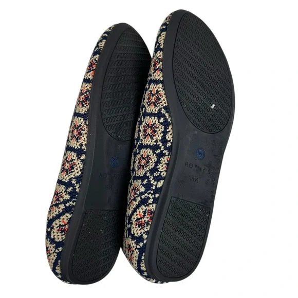 ROTHY’S The Loafer in Retired Sapphire Mosaic Women’s 8.5 - Picture 11 of 11